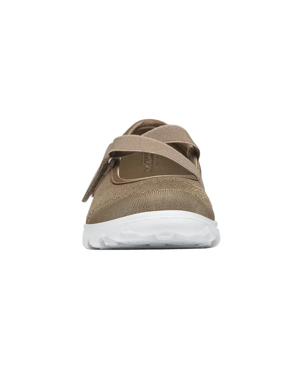 Propet TravelActiv Mary Jane Flats Tan- Womens- Size 9 D