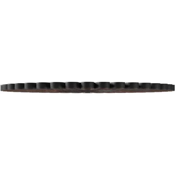 Ekena Millwork CMPP20CRACO 20x22OD x 7 1/2x22ID x 1/2x22P Cornelius Architectural Grade PVC Pierced Ceiling Medallion - Antiqued