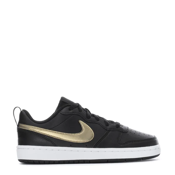 Nike Boys Court Borough 2 Low Top Sneakers - Black - Size 4m