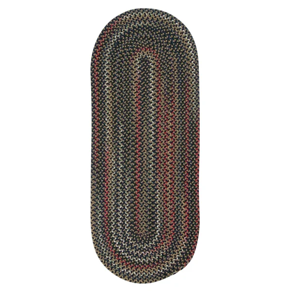 Colonial Mills WA57R024X192 2 x 16 ft. Wayland Oval Runner Rug Navy