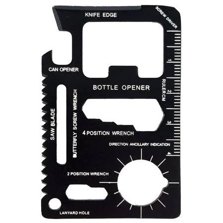HY Ko KC607 Kychn Credit Card Multi-Tool (Case of 5)