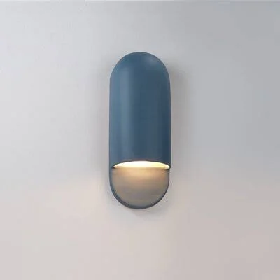 Logan 1 - Light Dimmable Flush Mount AllModern Bulb Type: LED - Finish: Navarro Red, Size: 14x22 H x 5x22 W x 4x22 D