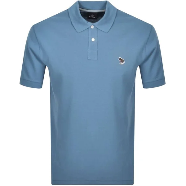 Paul Smith PS by Regular Polo T Shirt - Blue - Polo Shirts