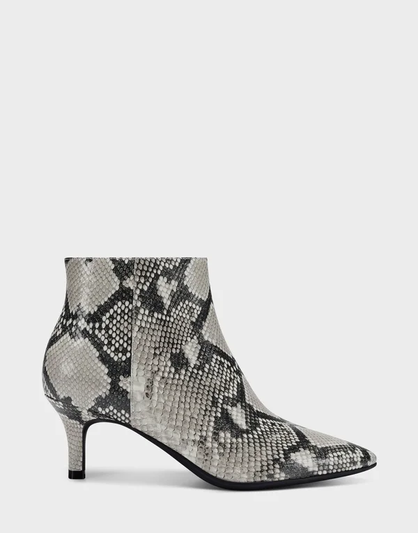Aerosoles Natural Snake Epigram Bootie