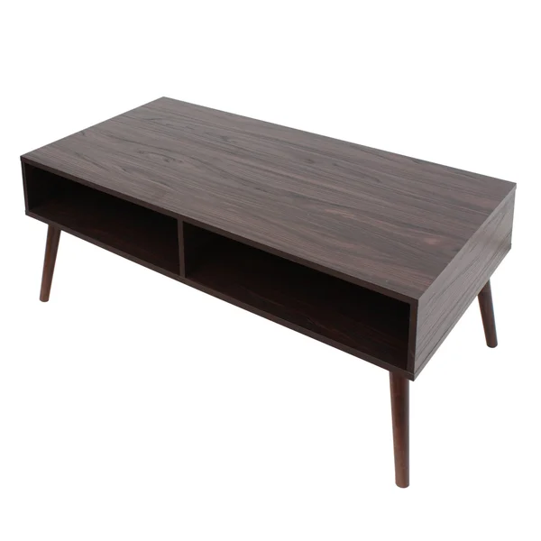 Christopher Knight Home Azzura Mid Century Modern Faux Wood Coffee Table by - Size: Walnut, Brown