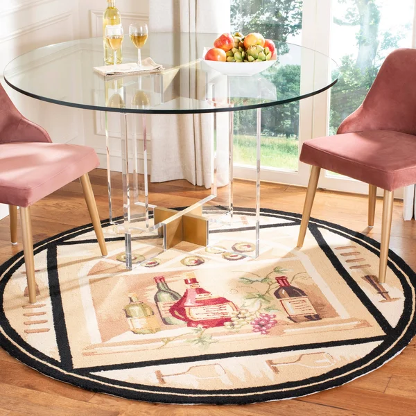 Safavieh Chelsea HK254A Gold - Multi Rug 4& x 4& Round