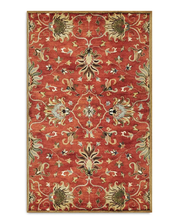 Kas Syriana 6009 Agra 3&3x22 x 5&3x22 Sienna Area Rug