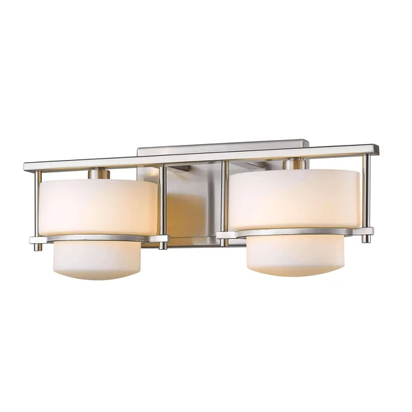 Z-Lite 3030-2V-BN Brushed Nickel Porter 2 Light Vanity Light