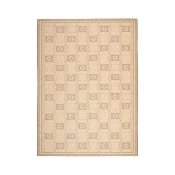 Safavieh Martha Stewart MSR4254 4&0x22 x 5&7x22 Creme, Brown Area Rug