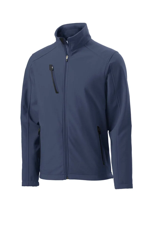 Port Authority J324 Welded Soft Shell Jacket 4XL Dress Blue Navy