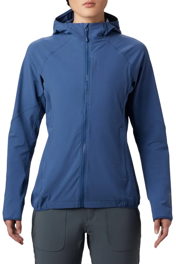 Mountain Hardwear Women's Chockstone Full Zip Hoody - Xs - Better Blue