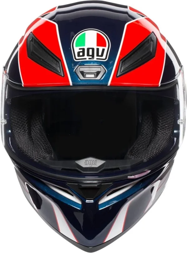 AGV K1 Pitlane Motorcycle Helmet (Blue|Red|Yellow)