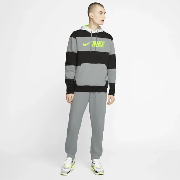 Nike Sportswear Club Men's Hoodie in Grey - Size: Large, CW4693-073