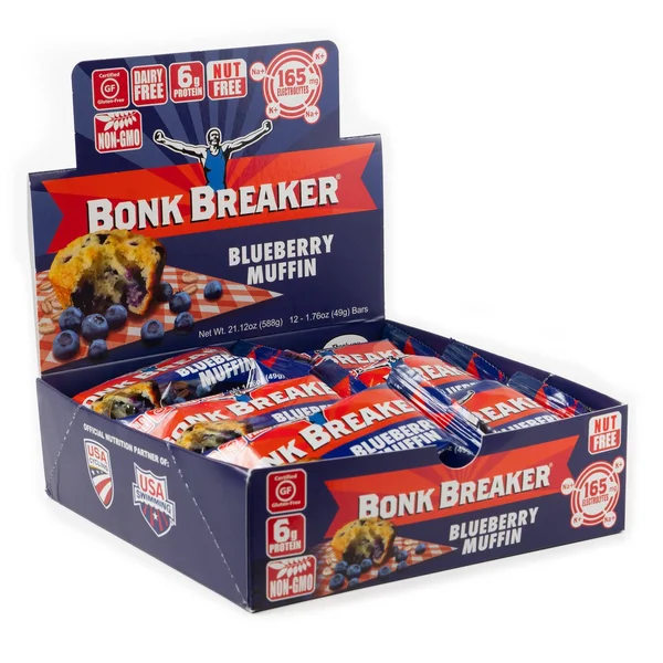 Bonk Breaker Blueberry Muffin Energy Bar - Box of 12