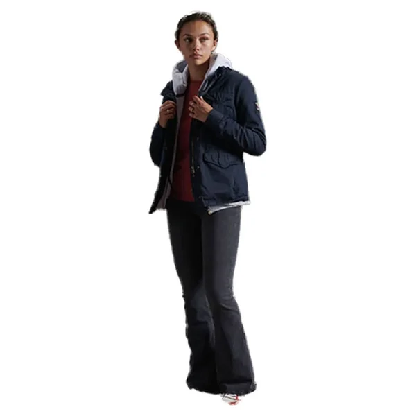 Superdry Orange Label Zip Hoodie - Gray - Hoodies