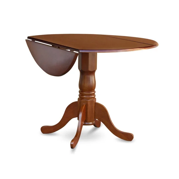 5 Piece Dining Set Kitchen Table and 4 Chairs in Saddle Brown