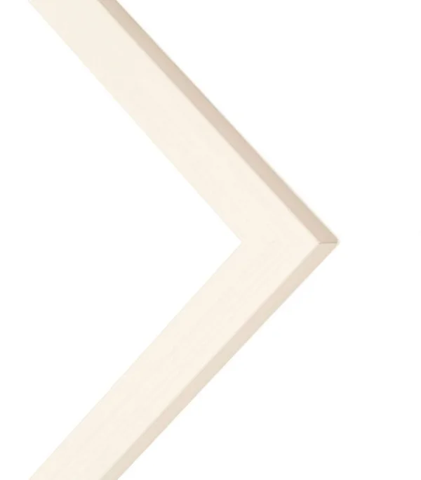 CustomPictureFrames.com 19x58 White Wash Wood Picture Frame - with Acrylic Front and Foam Board Backing