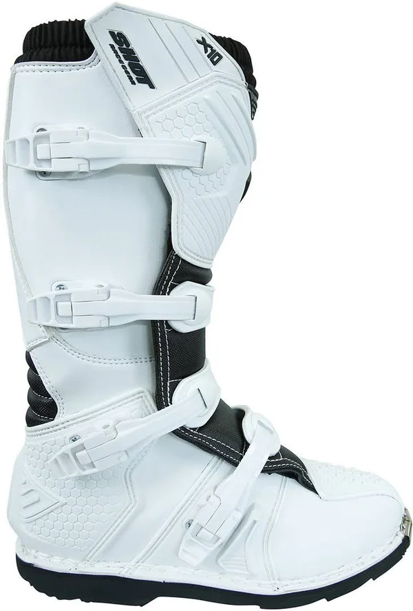Shot X10 2.0 Boots White 40