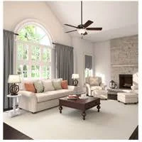 Hunter Waldon 52x22 Indoor LED Ceiling Fan - Onyx Bengal - 53159