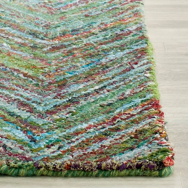 Safavieh Nantucket NAN141C 2&6x22 x 4&0x22 Blue - Multi Area Rug