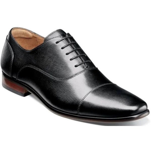 Florsheim Postino Cap Toe Balmoral Oxford 11 Men's Black