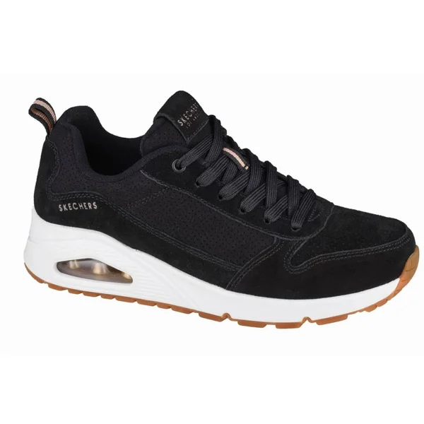 Skechers Women's Uno - Two for The Show Sneakers Black 8.0