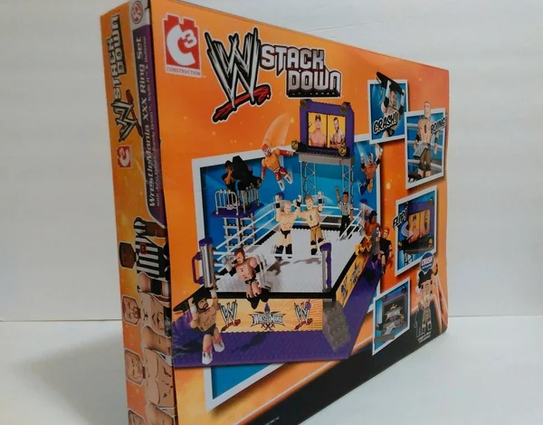 C3 WWE Wrestling Stack Down Set #21035 Wrestlemania XXX Ring