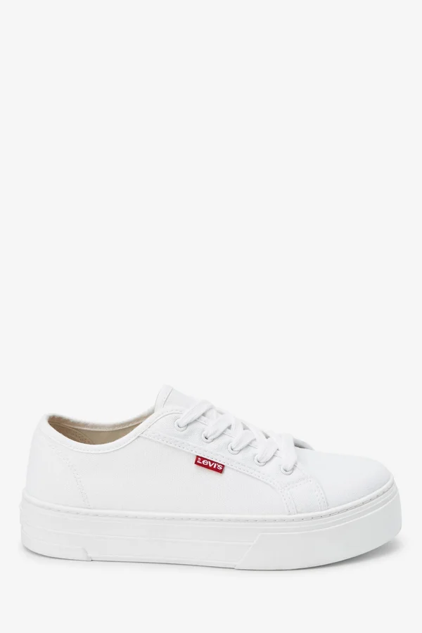 Levi&s White - White Tijuana Platform Sneaker