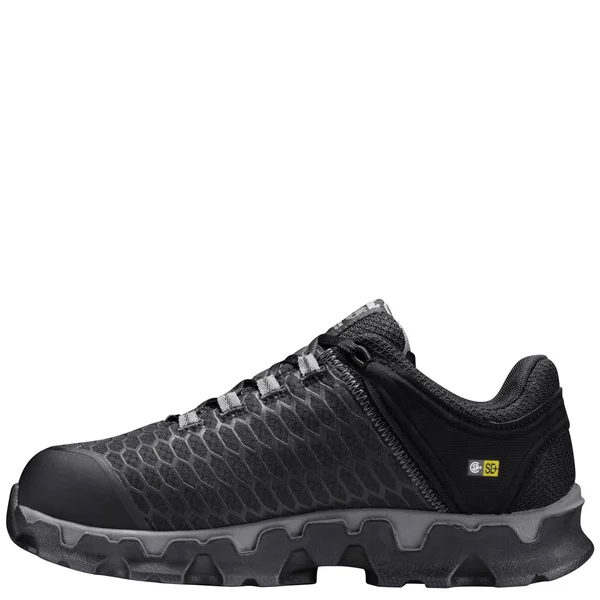 Timberland Pro Men's Powertrain Sport Alloy Safety Toe Shoes 10.5 Black Wide