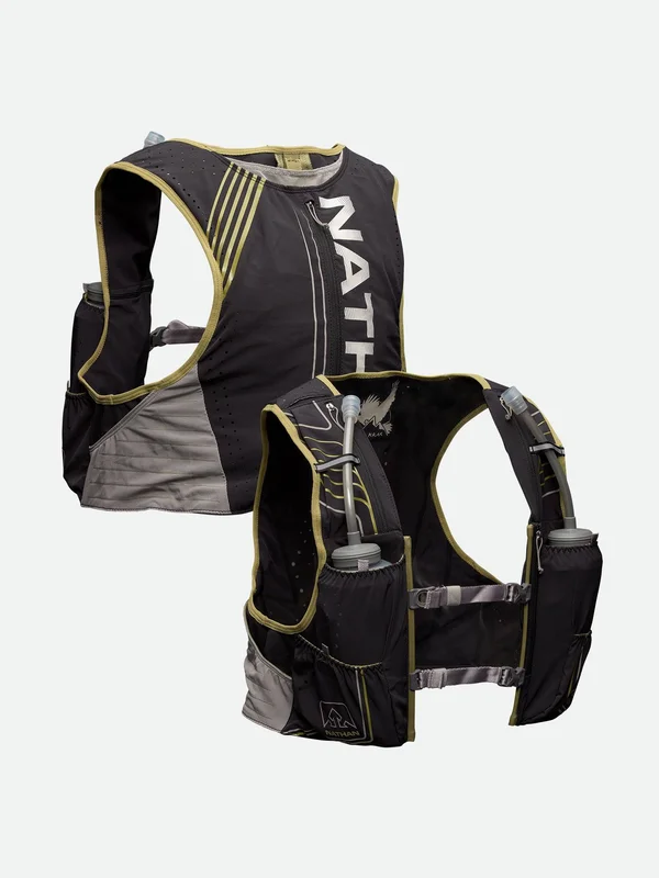 Nathan VaporKrar 4L 2.0 Hydration Vest Black/Mosstone - L