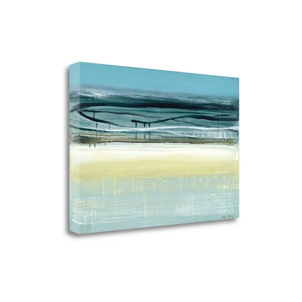 Tangletown Fine Art Seascape by Heather Mcalpine - Giclee Print on Gallery Wrap Canvas, 34x22x23x22