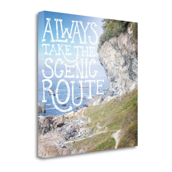 Coastal Adventures I by Laura Marshall Wrapped Canvas Wall Art