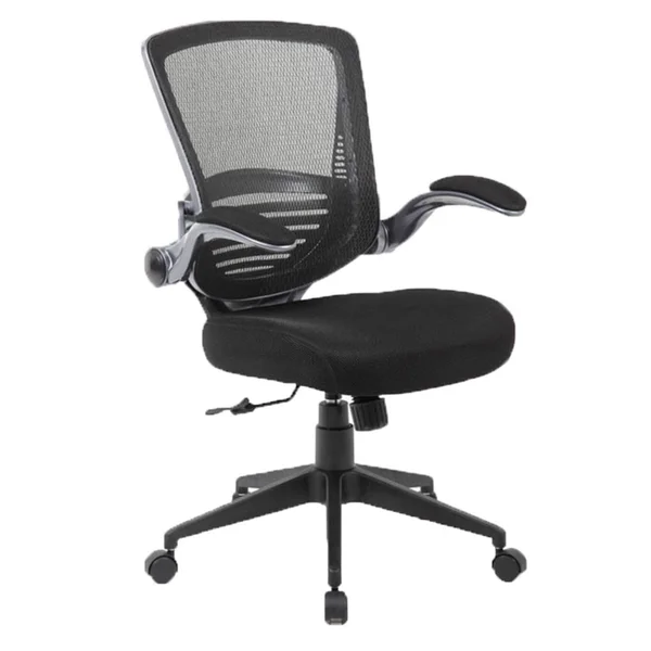 Boss Office Products Contemporary Mesh Task Chair - Black