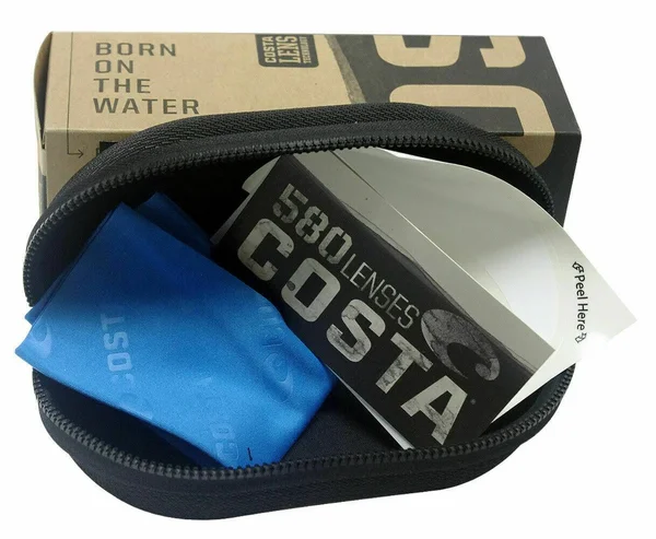 Costa Del Mar Fantail Polarized TF 14 OBMP Blue Men Sunglasses