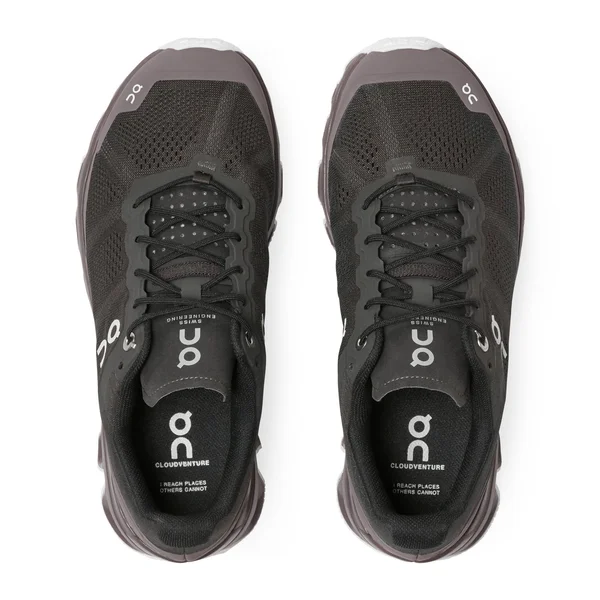 on Running Women's Cloudventure Shadow/Grape - 7.5