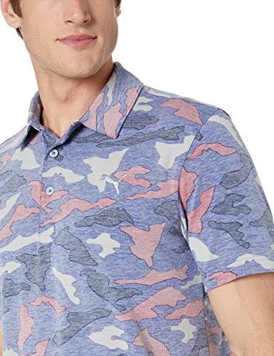 Puma Raleigh Golf Polo - Dazzling Blue - M