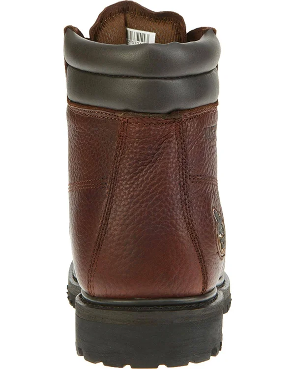Georgia Men's Oiler Steel Toe Waterproof Work Boot Brown G6174 - 9.5 Wide