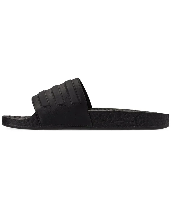 Adidas Men's Adilette Boost Slides - Black