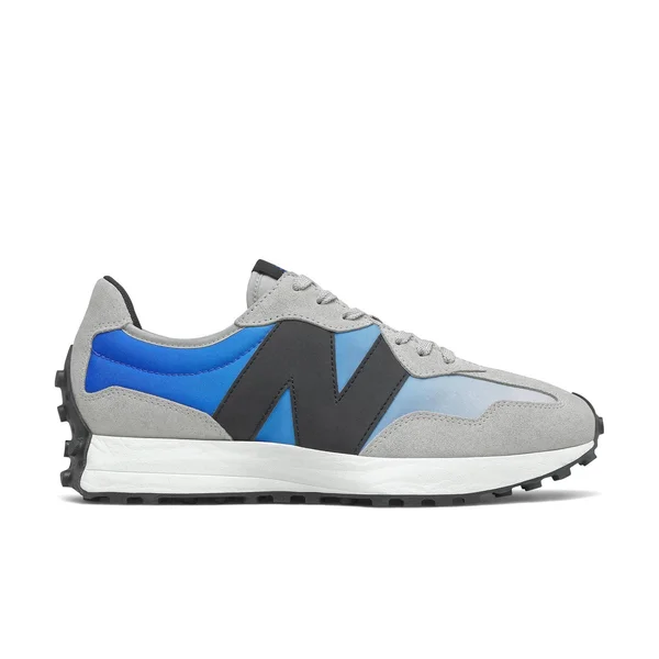 New Balance 327 Light Aluminum Cobalt Blue