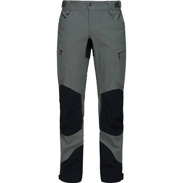 Hagl鰂s Rugged Mountain Trousers Light Grey Black - XXL