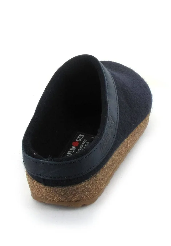 Haflinger GZL Colorful Grizzly Felt Clogs Grass Green, 41