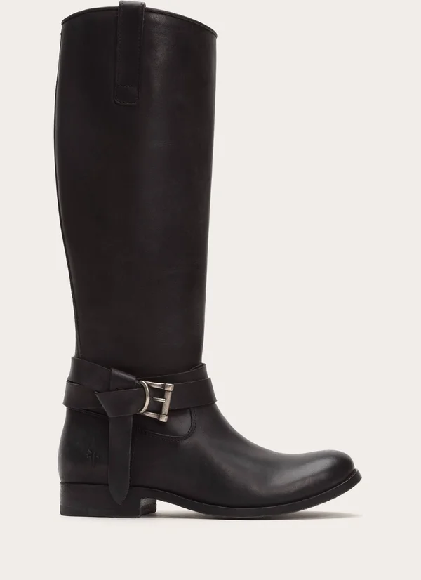 Frye Women's Melissa Knotted Tall Boots Black