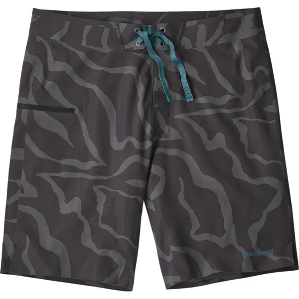 Patagonia Stretch Hydroflow 19in Board Short - Men's Tiger Tracks Camo/Ink Black, 34