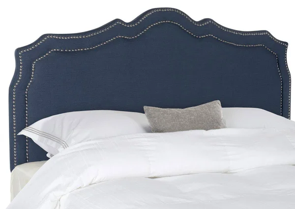 Safavieh Skyler Headboard - Steel Blue - Queen