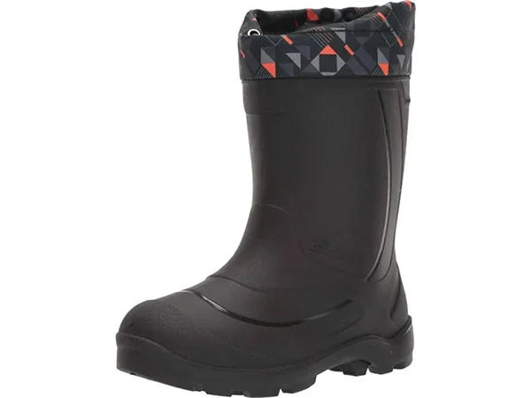 Kamik Kids& Snobuster 2 Insulated Waterproof Winter Boots - Black