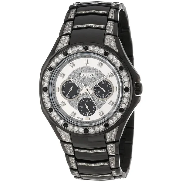 Bulova Men's Crystal Watch 98C102