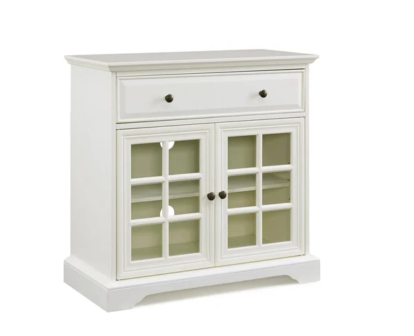 Jofran 32 Window Pane 2 Door TV Stand
