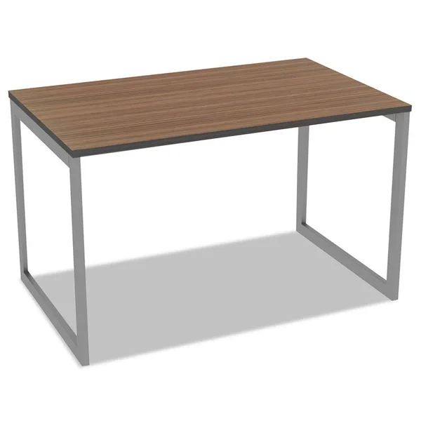 Alera Reversible Laminate Rectangular Table Top, Espresso/Walnut