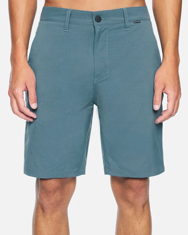Hurley 20 inch Dri-Fit Chino 2.0 Shorts Thunderstorm, Men's, Size: 28, Gray