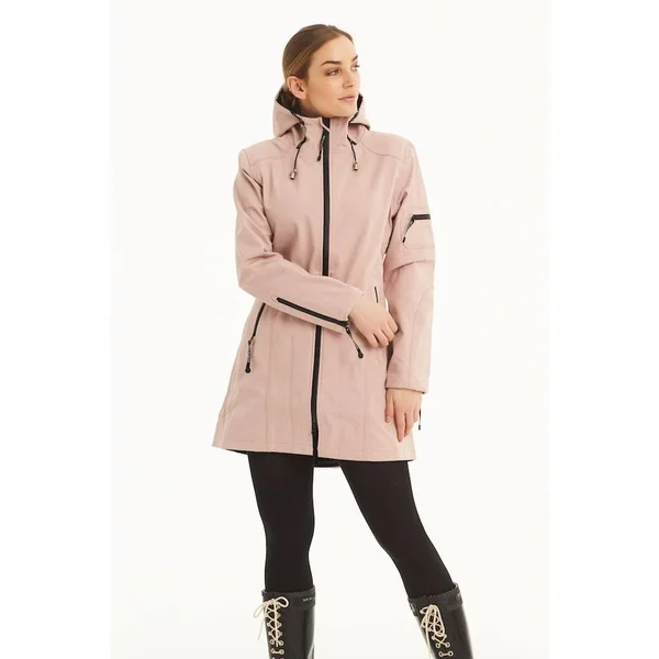 Women's Ilse Jacobsen Rain 07 Jacket - Size: 38, Black